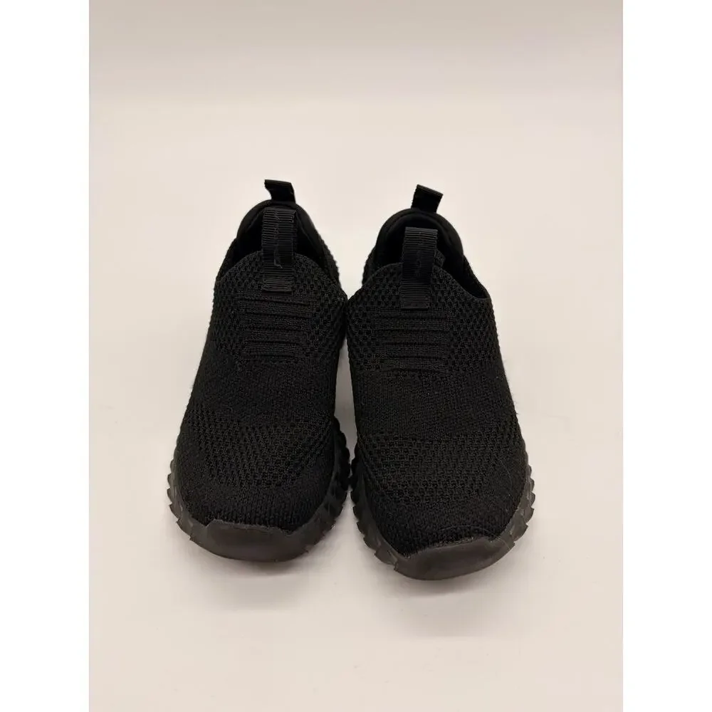 Skechers Elite Flex Wasik Casual Slip On Black Sneakers Toddler Boys Size 8C